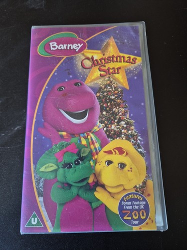 Barney christmas star - star, vhs