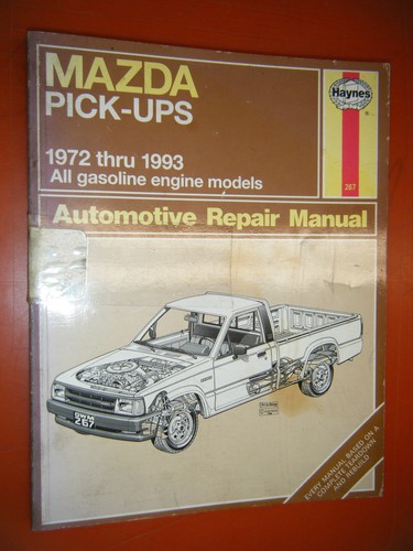 1972 1993 mazda pick haynes - up,