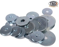 200g Mixed Penny Washers Zinc