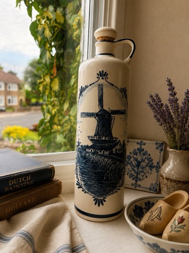 Vintage delft blue bols - blue,