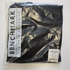 Benchmark Ladies Cargo Workwear Trousers Size 22 S Black Elasticated Waist (NTH)