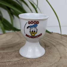 Vintage Collectable Walt Disney Donald Duck Egg Cup, 1990s Fun Retro Egg Cup