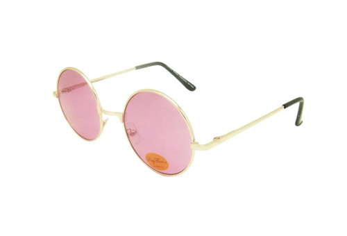 Rose pink lens gold - pink,