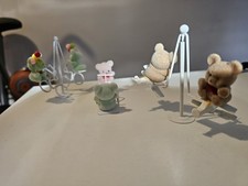 1980s Vintage Flocked Mini