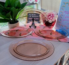 Vintage Pink Rosaline Glass