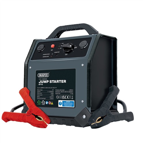 Draper 12v jump starter - draper, 3000a