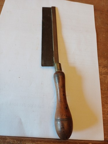 Antique dovetail steel saw - antique,