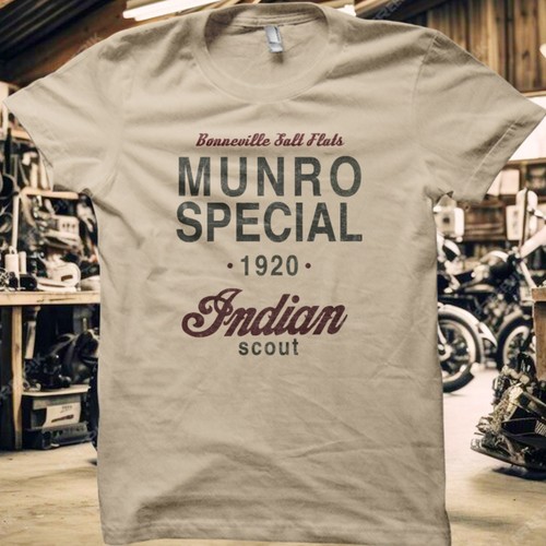 Vintage biker munro special - vintage,