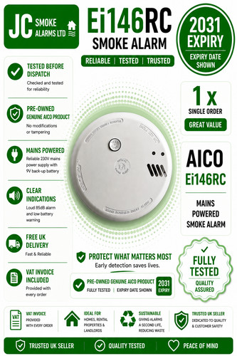 Aico ei146rc smoke alarm - aico,