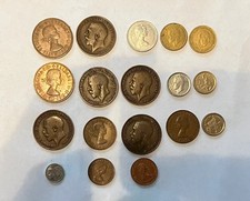 JOB LOT VINTAGE FOREIGN COINS