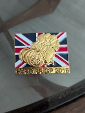 Speedway Cardiff Grand Prix 2016 pin badge