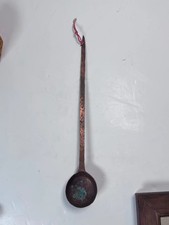 Antique Copper Ladle Long