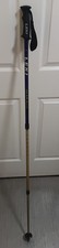 1 X Leki Makalu Anti Shock Walking Pole Adjustable To 140cm Single Pole