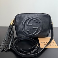 GUCCI Soho Disco Bag Black