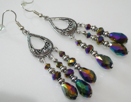 Vintage look dangly carnival - look,