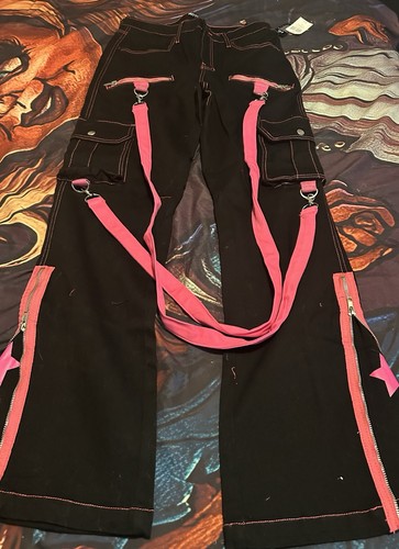 Hot topic pink stars suspender - hot,