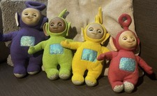 Vintage 1998 Complete Set Of Four Teletubbies