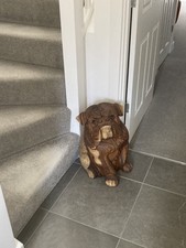 Solid Wooden Bulldog Hand