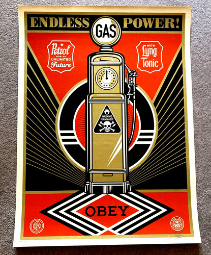 Shepard fairey endless - endless, power