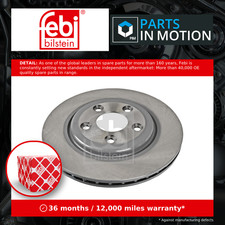 2x Brake Discs Pair Vented
