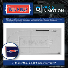 Handbrake Cable fits VAUXHALL CORSA C 1.2 00 to 06 Hand Brake Parking B&B 522449