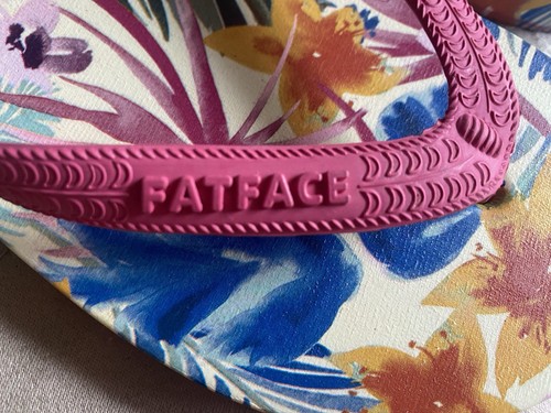 Ladies preowned fat face flip - preowned,