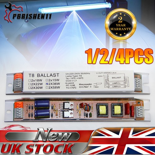 240v 2x36w lamp electronic - 2x36w,