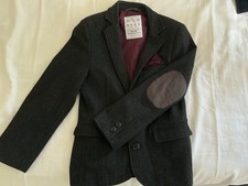 boys Next wool tweed formal jacket age 11 years