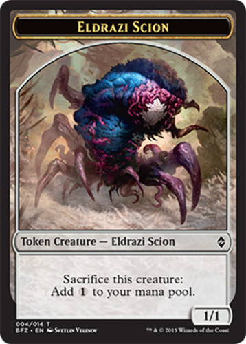 Eldrazi scion token - token, (004)