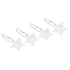 4pcs Safety Reflector Star