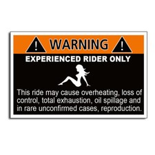 Experienced Rider Warning