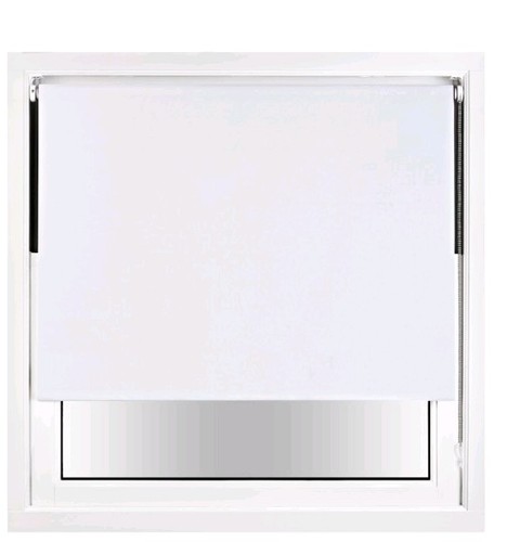 Blackout roller blind white - roller,