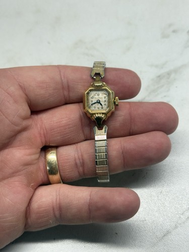 Bulova vintage 14k solid - bulova,