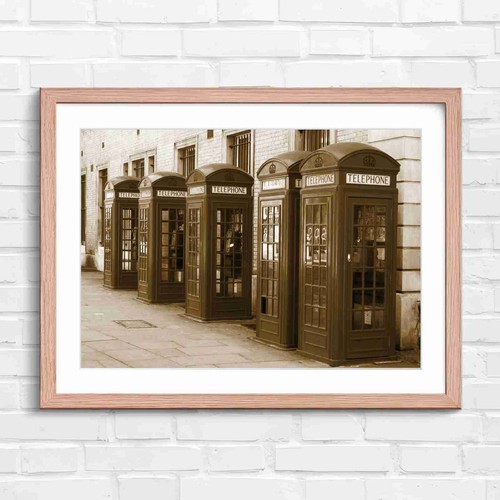 Iconic red telephone booth - iconic,