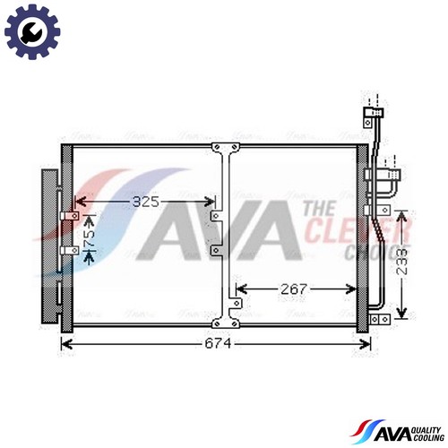 Condenser air conditioning - air,