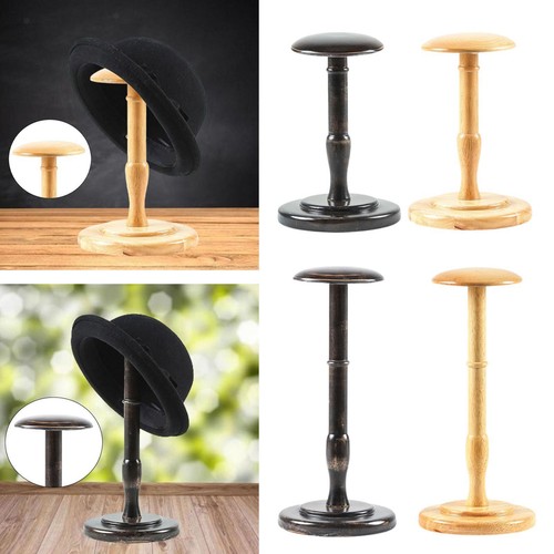 Hat display stand wooden - hat,