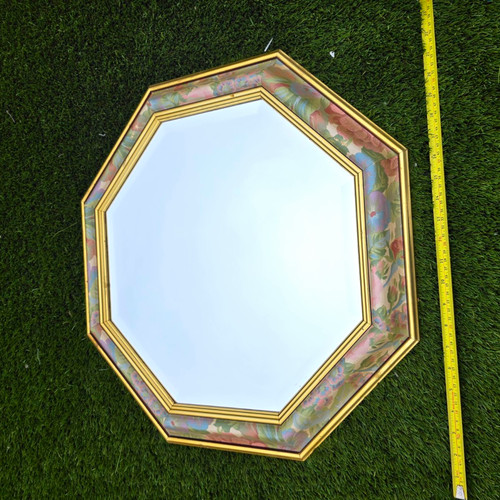 Octagonal vintage floral - vintage,