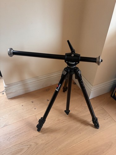 Manfrotto 055clb tripod with - manfrotto,