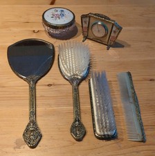 Petit Point Dressing Table Set