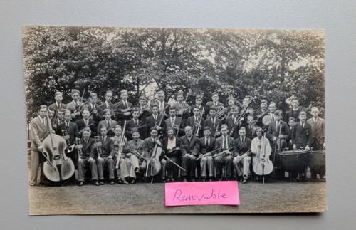 Old photo men - men, band