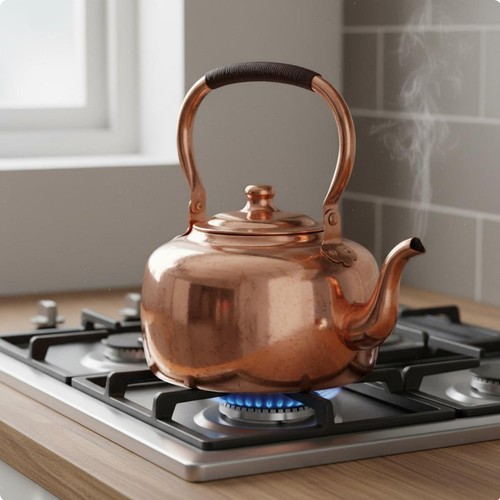Pure copper water kettle - pure,