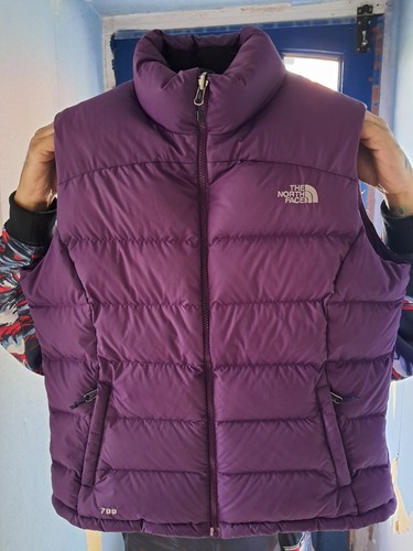 Northface purple body warmer - northface,