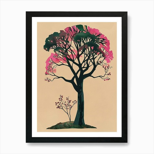 Ebony tree colourful - ebony,
