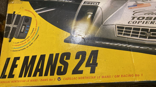 Scalextric mans 24hr - scalextric,