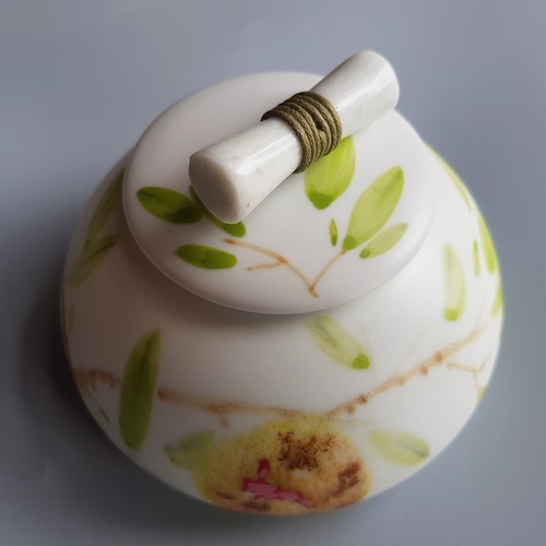 Art pottery tea ginger pot - pottery,