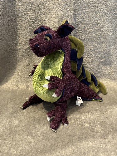 Purple dragon plush soft toy - plush,