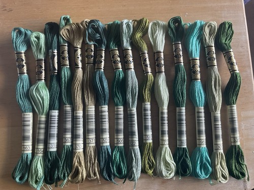 Dmc embroidery threads x15 - dmc,