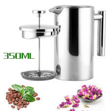 French Cafetiere French Press Coffee Maker Stainless Steel Coffee Plunger Office