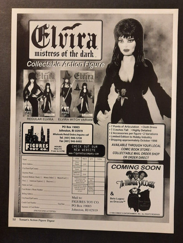 1998 elvira mistress the - 1998, of