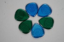 6-Pack Fred Kelly Poly Baby Fat Flat Picks 